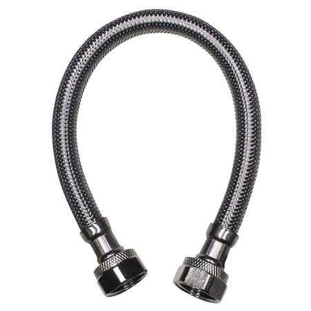 B & K 1/2 In. F X 1/2 In. F X 72 In. L Stainless Steel Faucet Connector 496-019